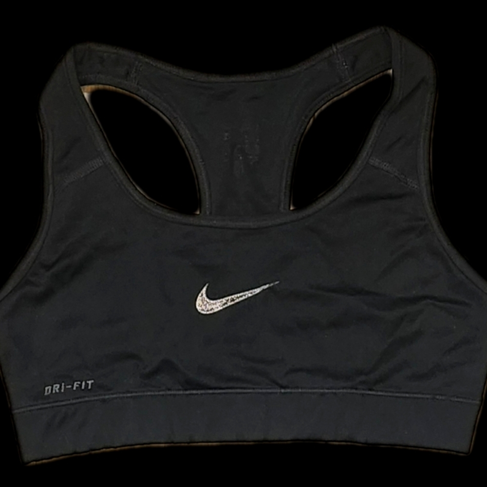 #K50 NIKE Girls Black Sports Top